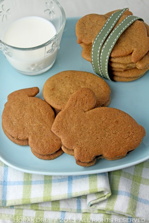 Gingerbread Easter cookies