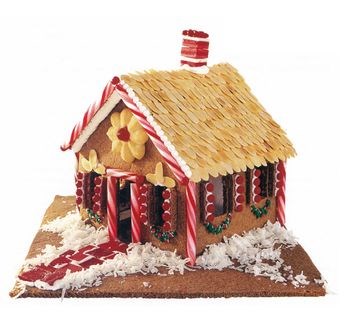 Gingerbread holiday cottage