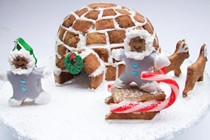 Gingerbread igloo