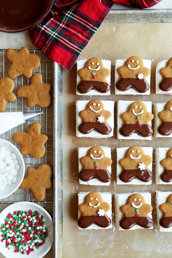 Gingerbread marshmallows