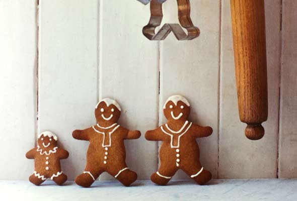 Gingerbread men cookies