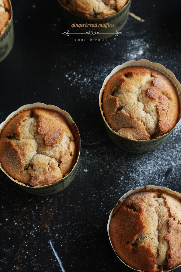 Gingerbread muffins