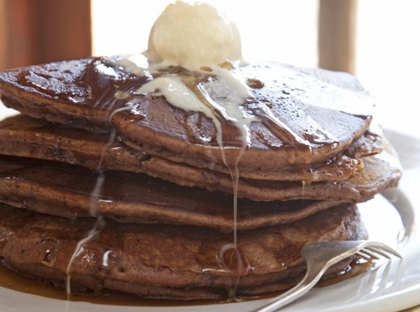 Gingerbread pancakes