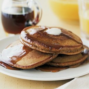 Gingerbread pancakes