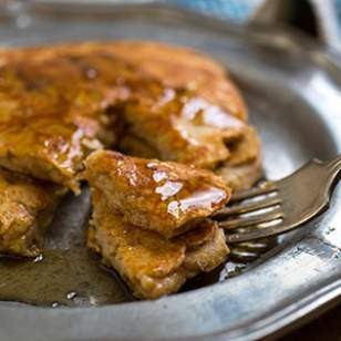 Gingerbread pancakes