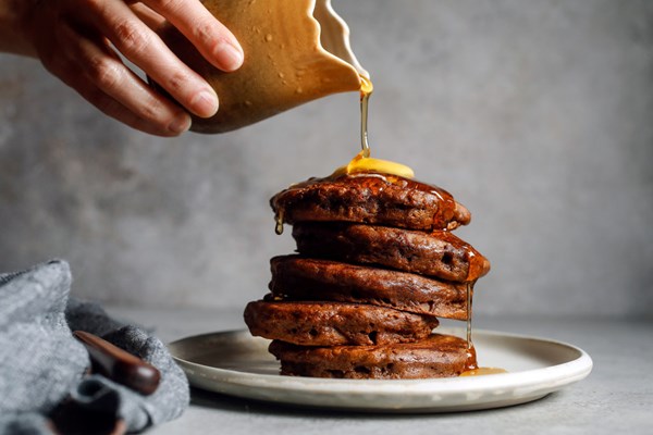 Gingerbread pancakes 