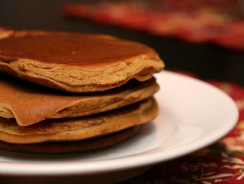 Gingerbread pancakes