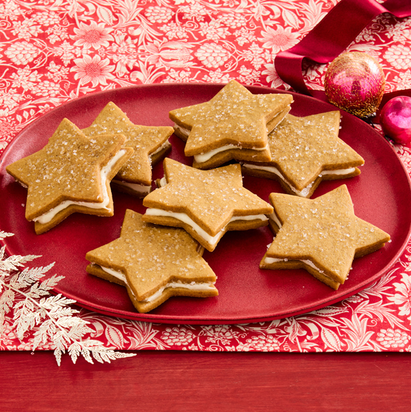 Gingerbread sandwich cookies