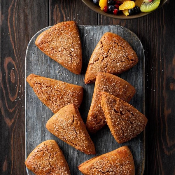 Gingerbread scones