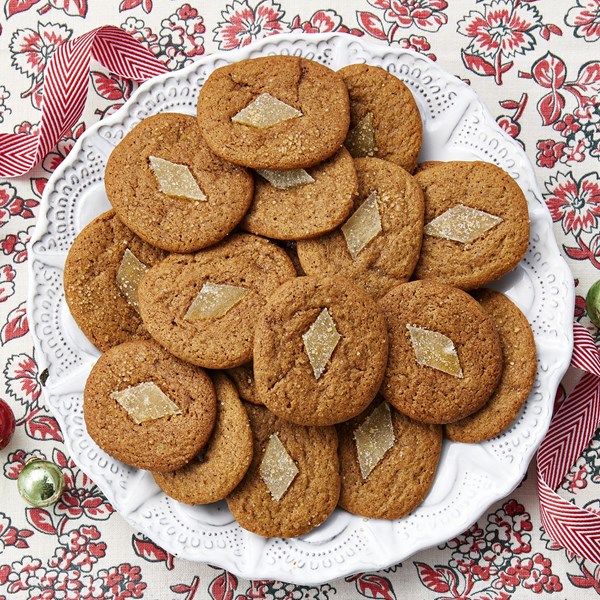 Gingerbread slice-and-bake cookies