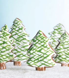 Gingerbread trees