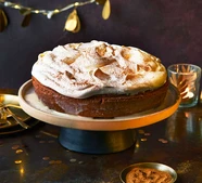 Gingerbread tres leches cake