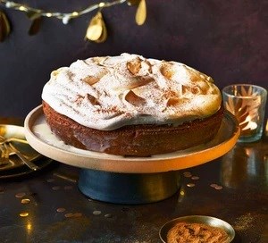 Gingerbread tres leches cake