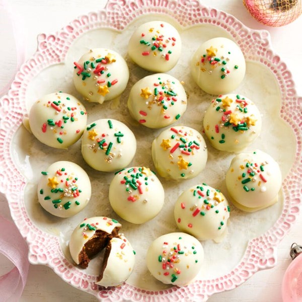 Gingerbread truffles