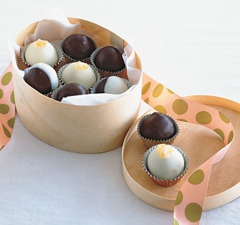 Gingerbread truffles