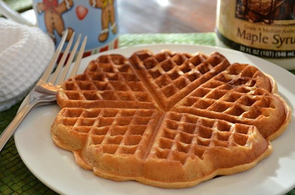 Gingerbread waffles