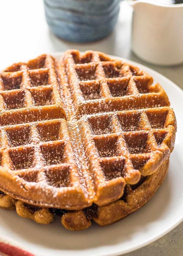 Gingerbread waffles