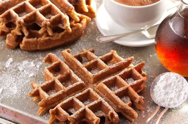 Gingerbread waffles