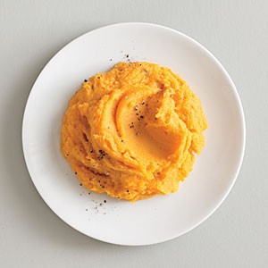 Gingered sweet potatoes