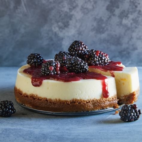 Gingersnap-brandy cheesecake 