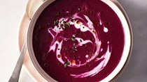 Gingery beet soup
