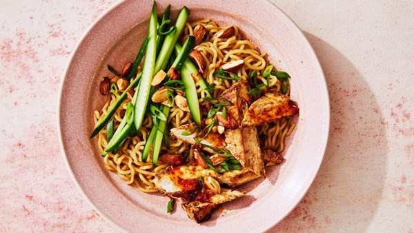 Gingery tofu ramen bowls