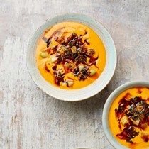 Gingery tomato gazpacho
