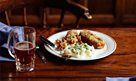 Glamorgan sausage and mash