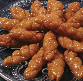 Glazed anise fingers (Macaroon)