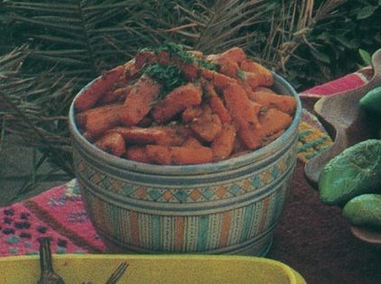 Glazed carrot salad
