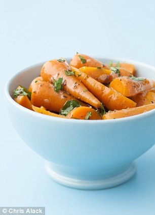 Glazed carrots