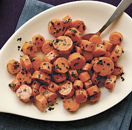 Glazed carrots with tarragon