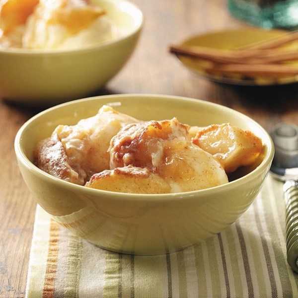 Glazed cinnamon apples