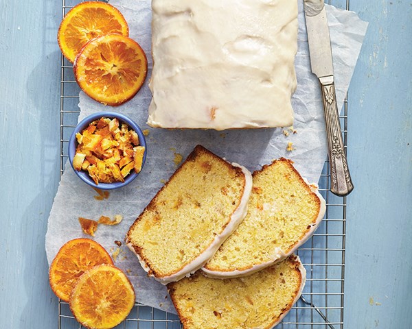 Glazed citrus loaf (Citroencake)