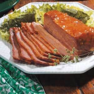 Glazed corned beef 