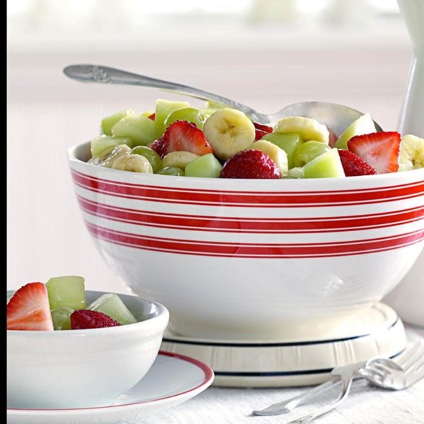 Glazed fruit medley