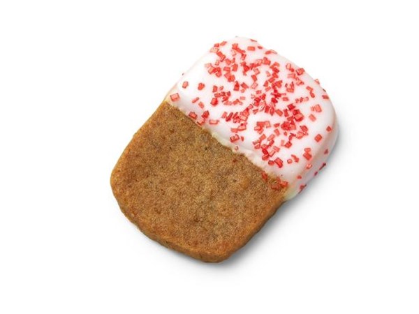 Glazed gingersnaps