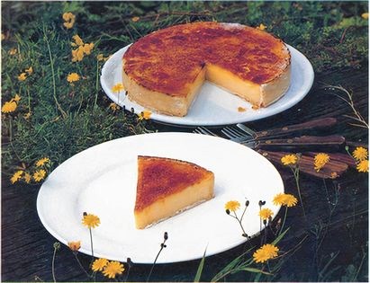 Glazed lemon tart