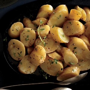 Glazed parsnips