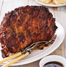 Glazed picnic ham (smoked shoulder)