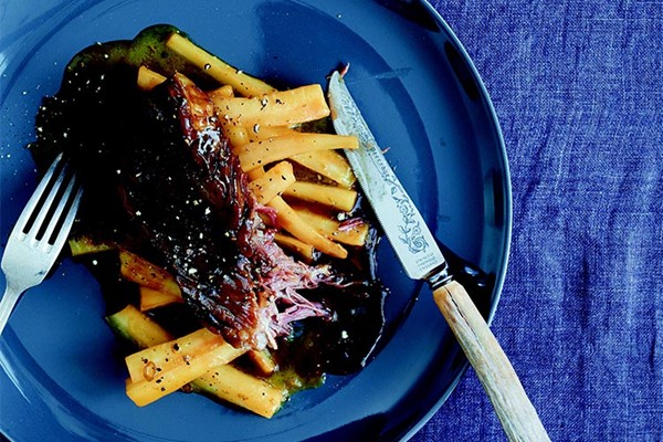 Glazed short ribs