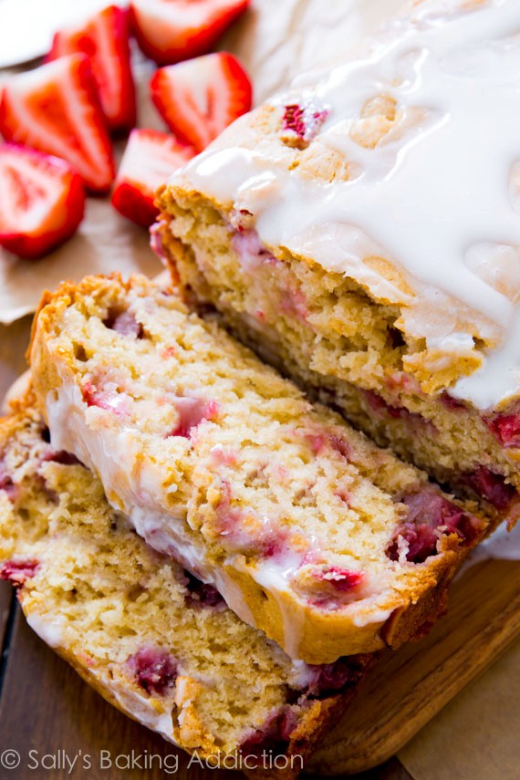 Glazed strawberry bread recipe | Eat Your Books