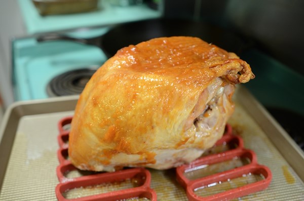 Glazed turkey breast