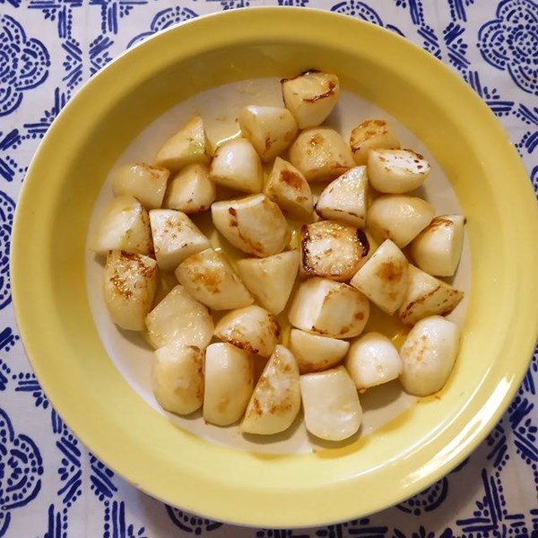 Glazed turnips (Les navets glacés)