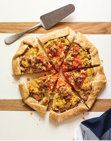 Glorious leftovers galette