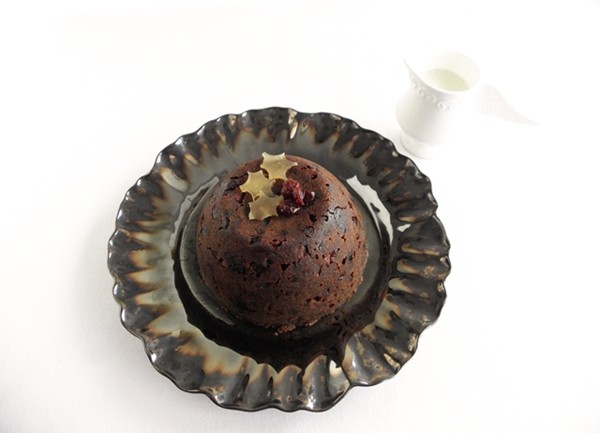 Gluten- and dairy-free Armagnac Christmas pudding