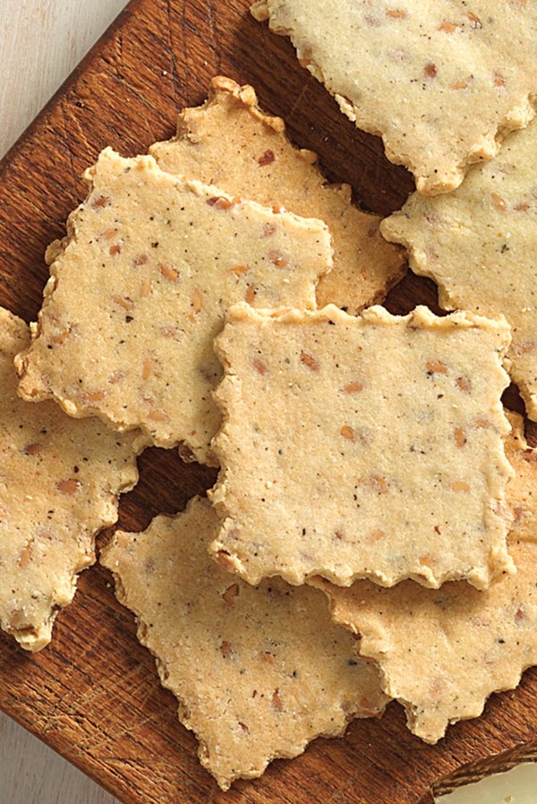 Gluten-free almond flour crackers