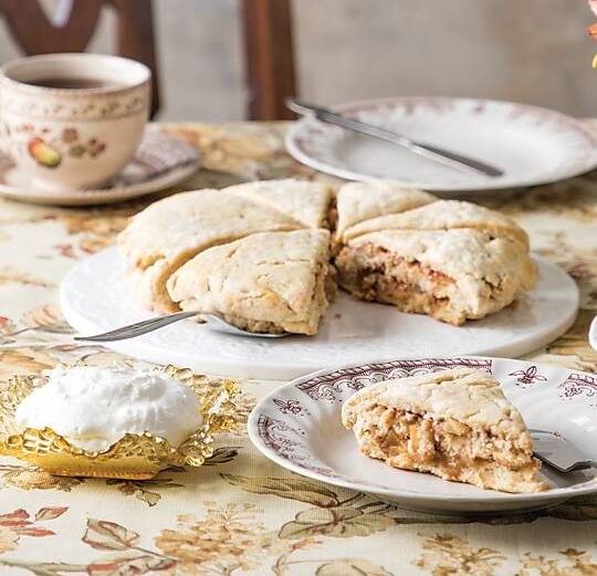 Gluten-free apple pie scones