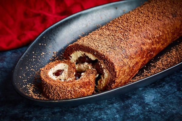  Gluten-free Black Forest roulade