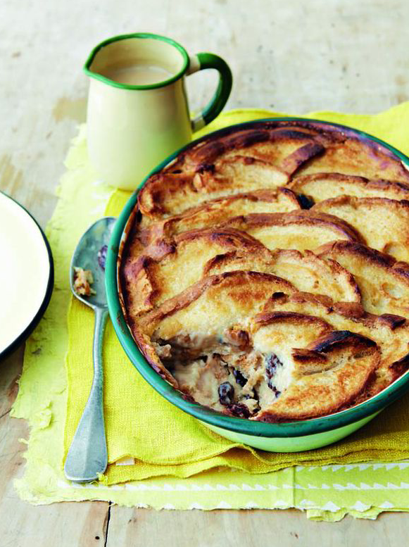 Gluten-free bread and butter pudding